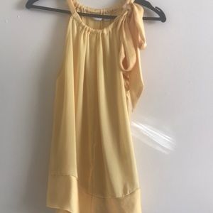 New York and Company Yellow blouse